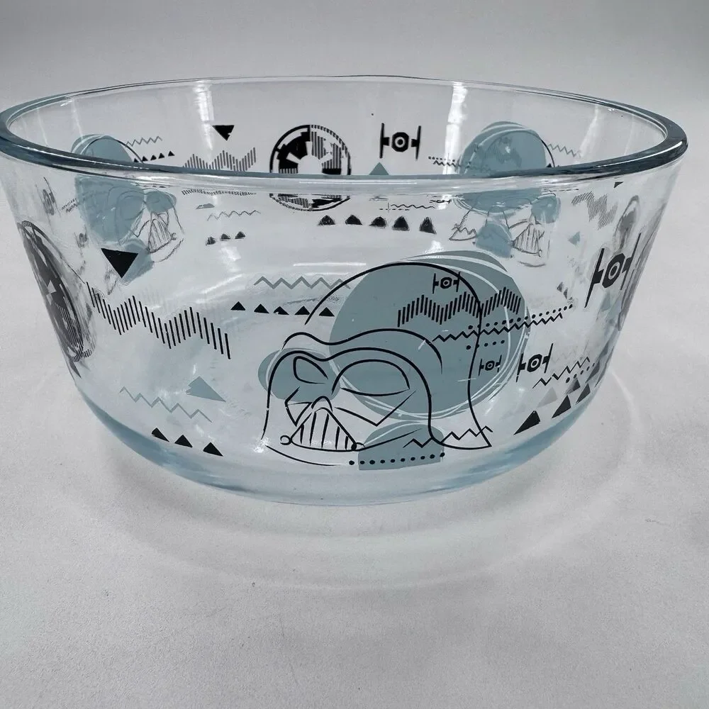 Vintage Star Wars Pyrex Bowls Set 2 Darth Vader R2-D2 MCM USA Fast Shipping